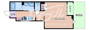 リヴィエール南別府の物件間取画像